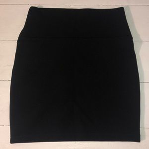 Black skirt
